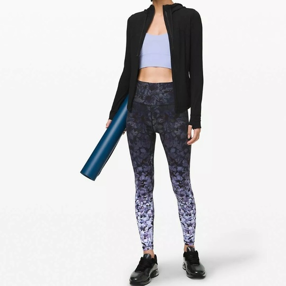 Lululemon Align High Rise Size 4 Nightfall Blossom - Picture 10 of 10